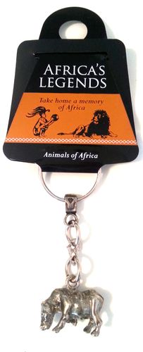 Africa Link Keyring - Buffalo - Click Image to Close
